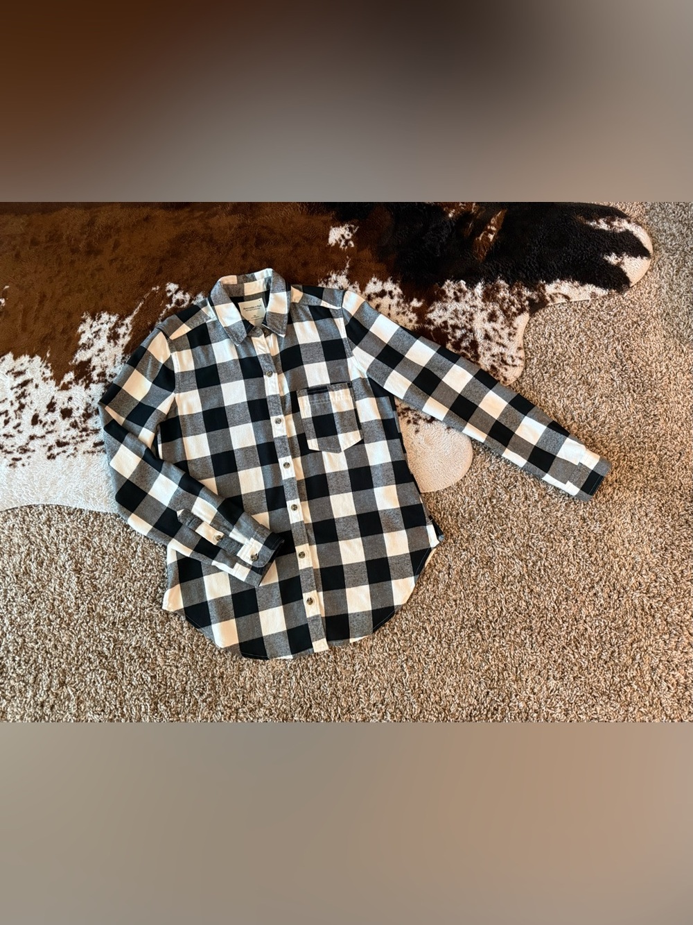 Abercrombie & Fitch Flannel Button Down Shirt